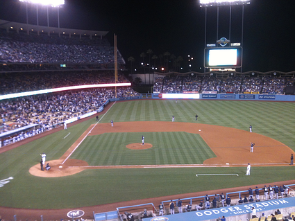 SAP Business ByDesign customer event LA Dodgers Brewers Game May2012