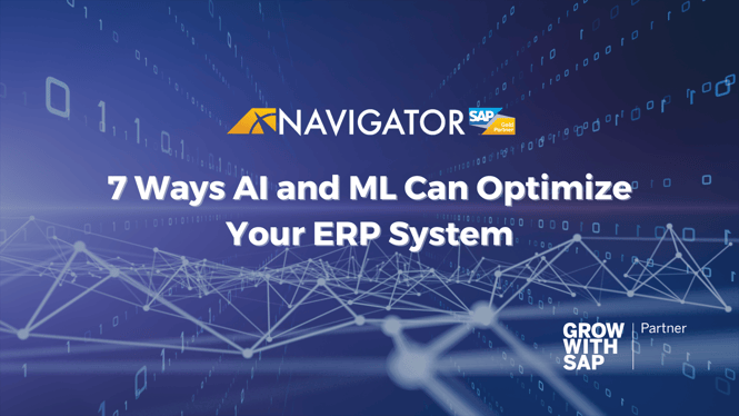 7 Ways AI and ML Can Optimize Your ERP System