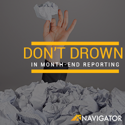 Don't Drown in month-end reporting