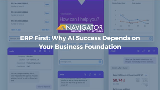 ERP First: Why AI Success Depends on Your Business Foundation
