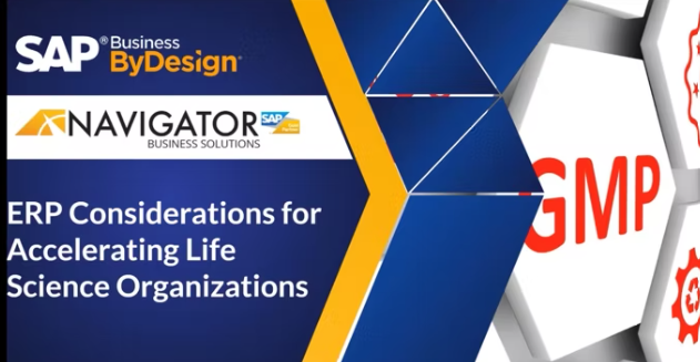 ERP Considerations for Accelerating Life Science Organizations - Webinar