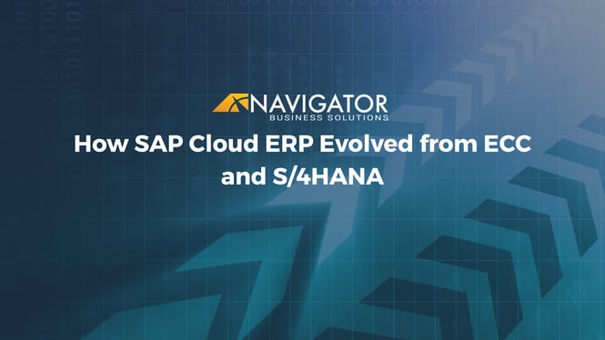 How SAP Cloud ERP Evolved from ECC and S/4HANA