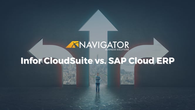 Infor CloudSuite vs. SAP Cloud ERP