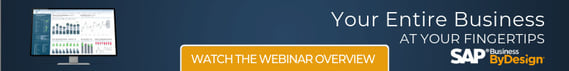 SAP Business ByDesign - Watch a Webinar