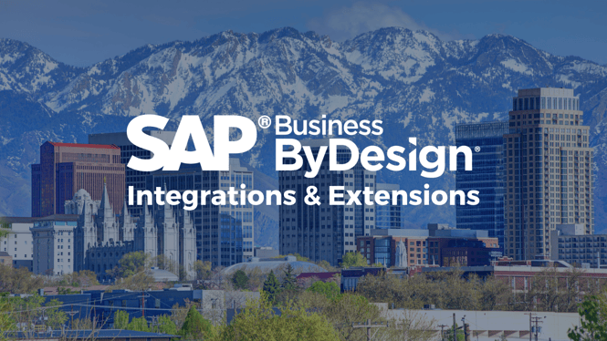 Extend SAP Business ByDesign with Powerful Integrations