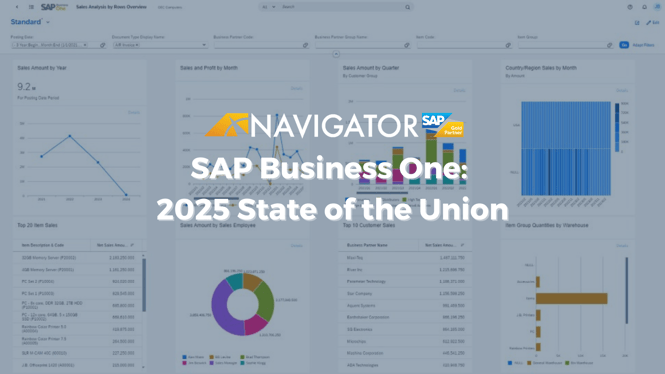 SAP Business One 2025 State of the Union - Webinar