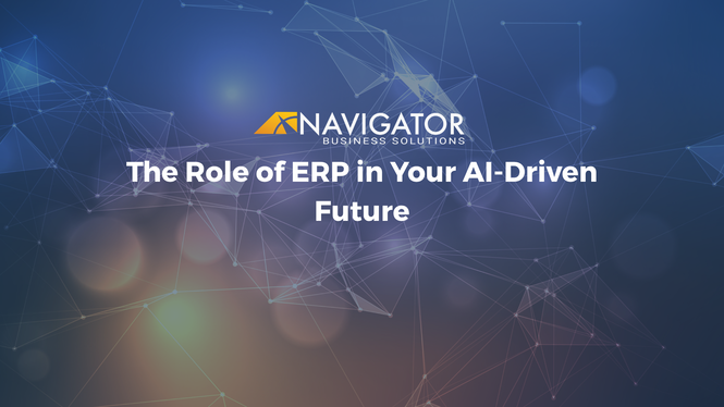 The Role of ERP in Your AI-Driven Future