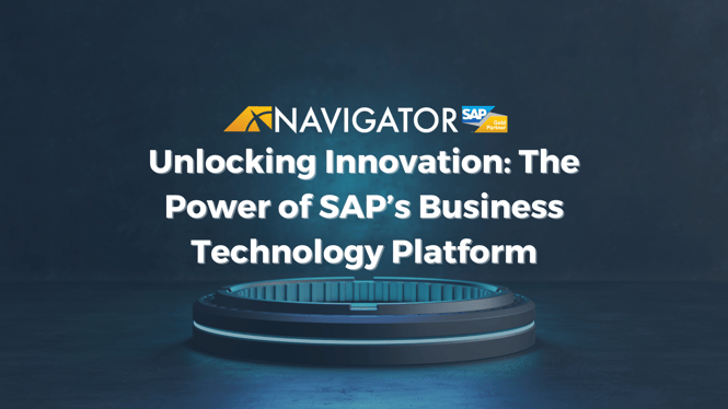 Unlocking Innovation: The Power of SAP?s Business Technology Platform