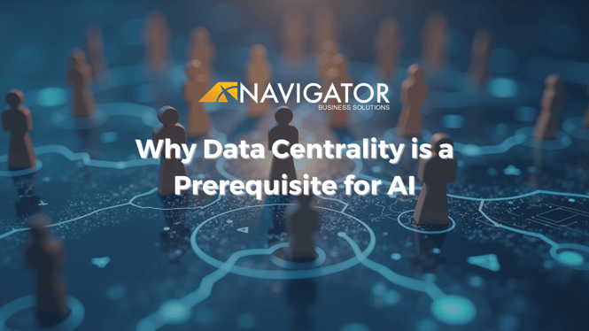Why Data Centrality is a Prerequisite for AI