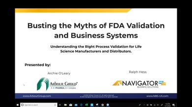 Busting the Myths of FDA Validation and Business Systems-thumb