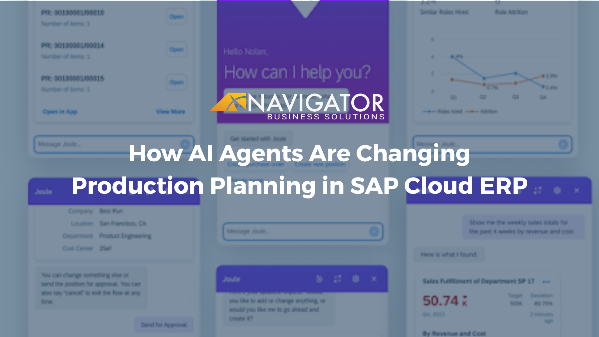 How AI Agents Are Changing Production Planning in SAP Cloud ERP