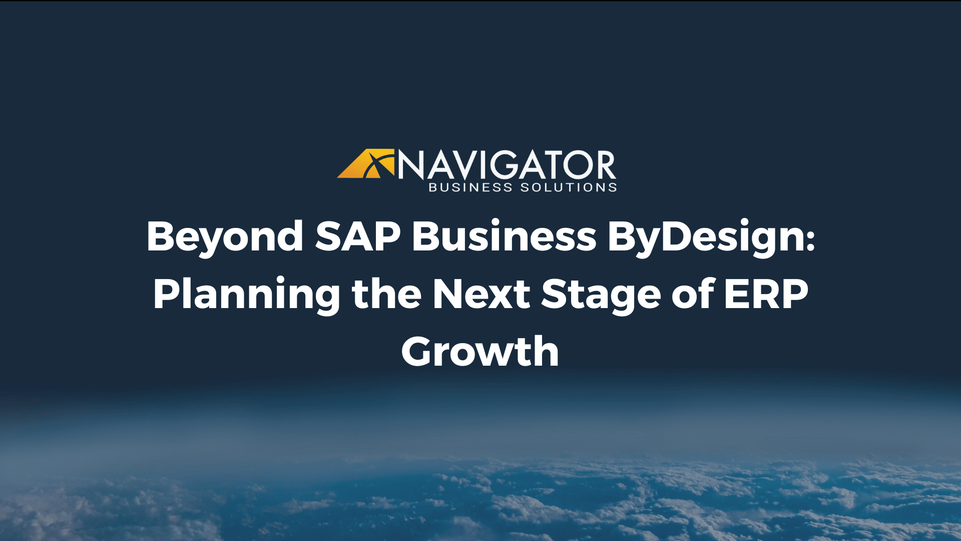 Beyond SAP Business ByDesign: Planning the Next Stage of ERP Growth