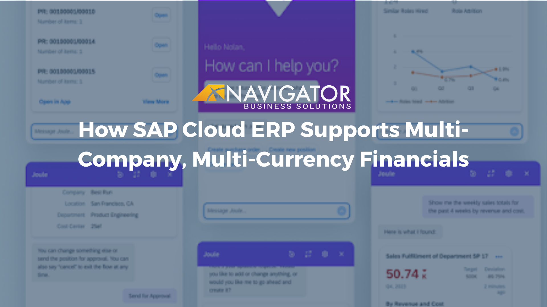 How SAP Cloud ERP Supports Multi-Company, Multi-Currency Financials